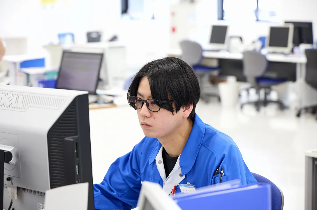 仕事の様子