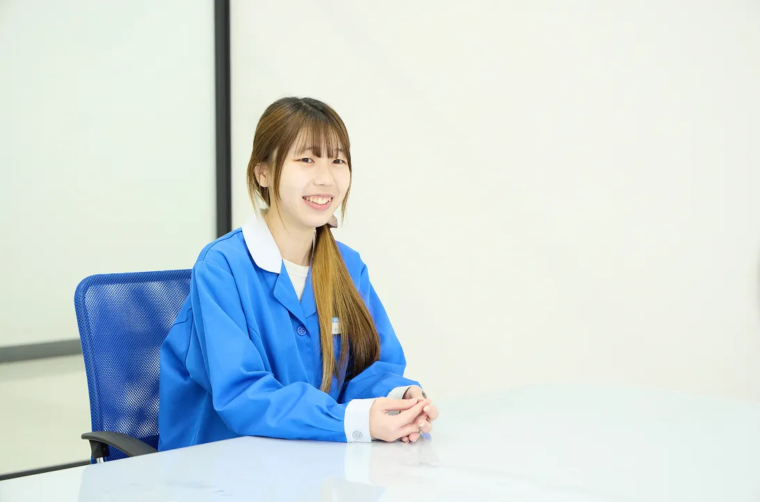 インタビューの様子
