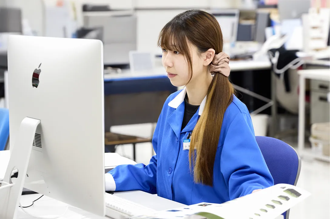 仕事の様子